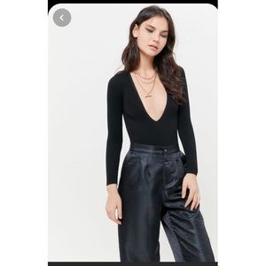 Express Deep V Bodysuit